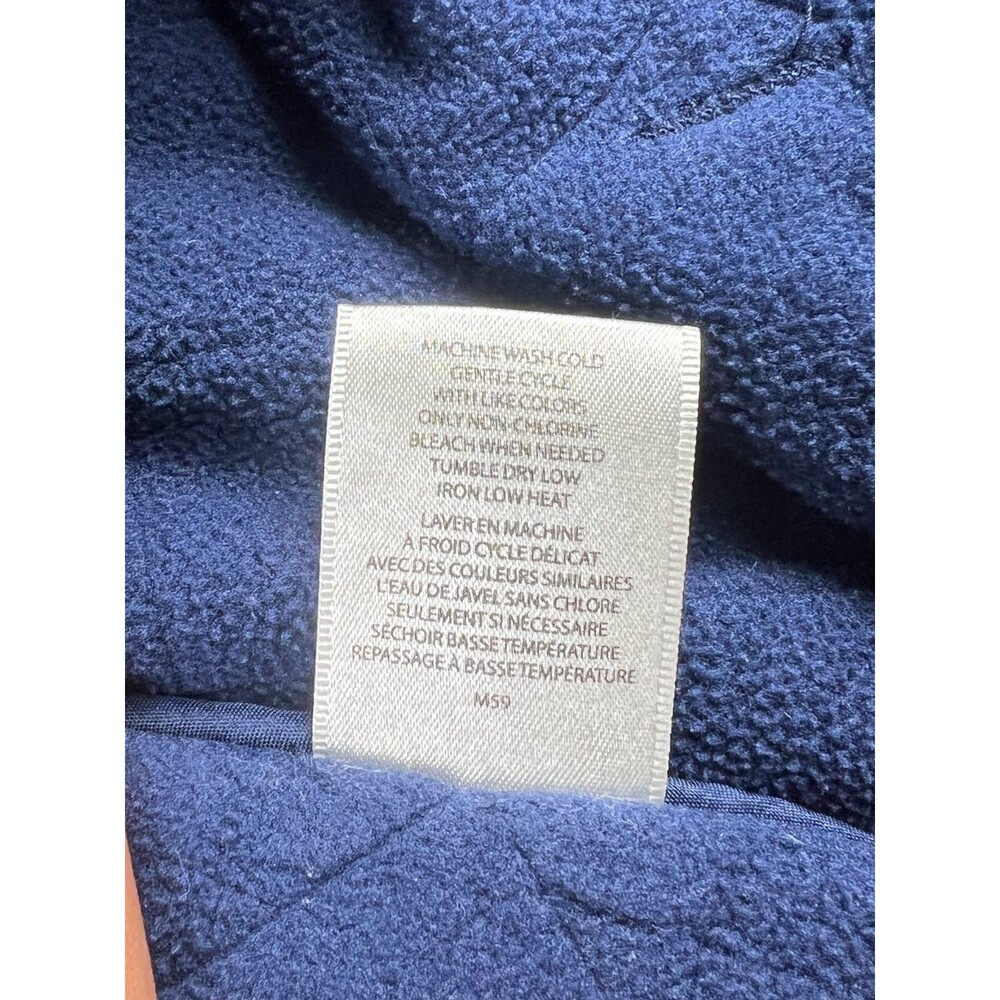 New Van Heusen Womens Puffer Vest Quilted Fleece Lined Size XL Navy Blue NWT - Picture 5 of 7